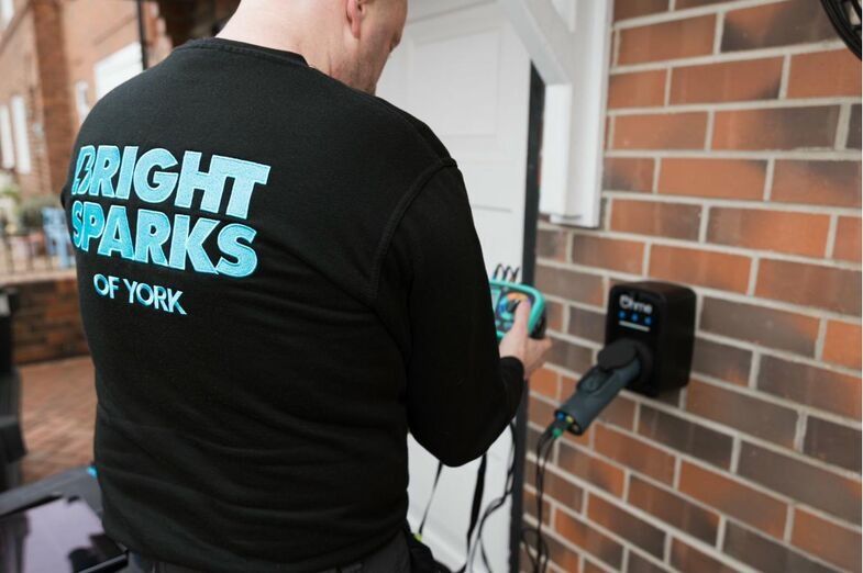 EV charger installation in York